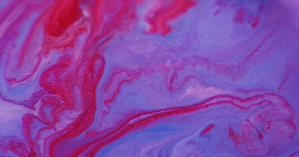 istock Glitter wave color particles paint water sparkling 2226223134