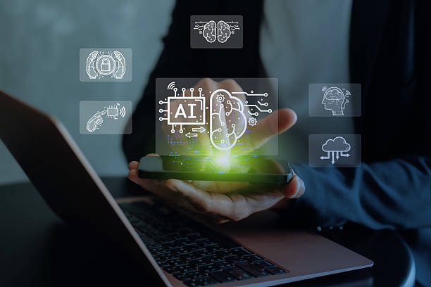 istock Digital transformation technology strategy, IoT, internet of things. transformation of ideas and the adoption of technology in business in the digital age, enhancing global business capabilities. Ai. 2226239614