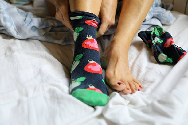 istock Home Comfort and Style in Fun Socks 2226240743