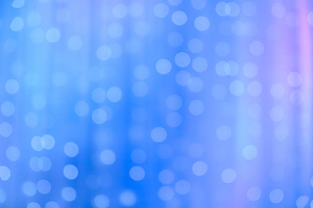 Full Frame Shot Of Illuminated Blue Lights