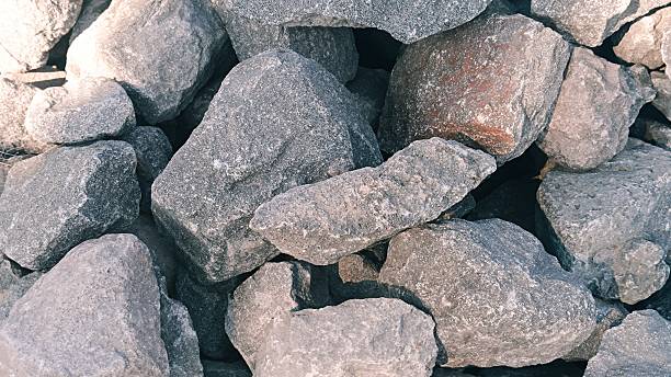 istock Close-Up of Rough Gray Stones for Construction Background 2226246496