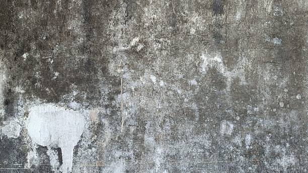 istock Grungy Concrete Wall Texture with White Paint Stain 2226246771