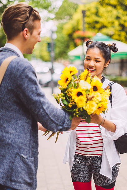 Young couple in the city