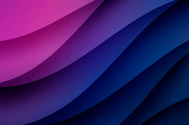 Vibrant Abstract Gradient Background in Purple and Blue Tones