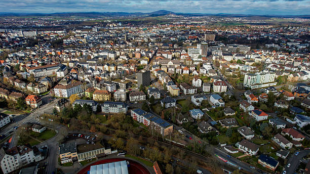 istock Aerial view around the city Giessen in Germany 2226282228