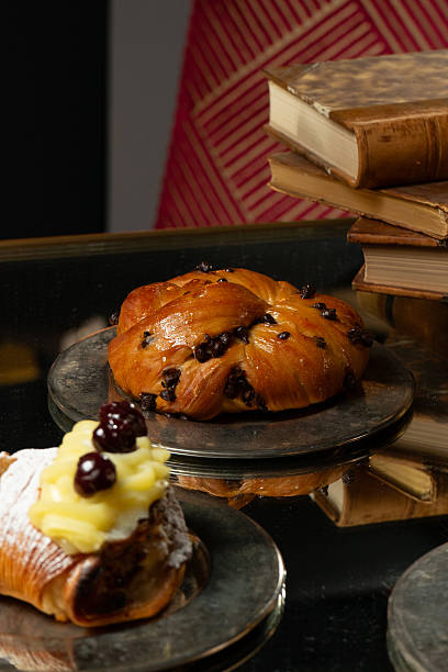 istock Breakfast with kranz and Neapolitan sfogliatella 2226284415