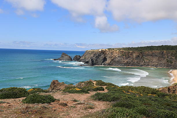 istock View of the steep cliffs at Odeceixe beach, Algarve, Portugal 2226284949