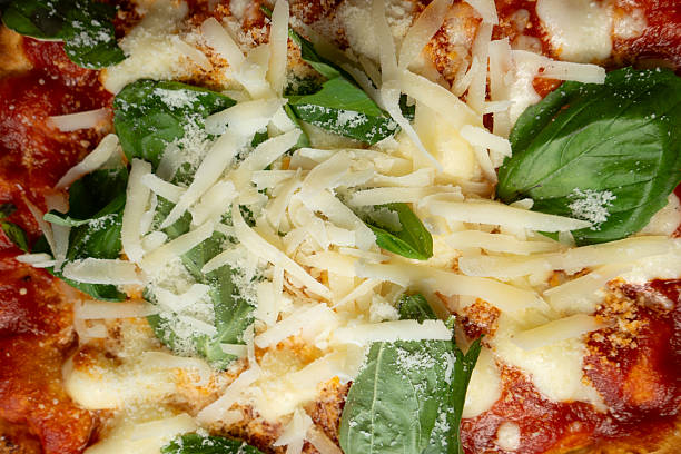Pizza on wooden table