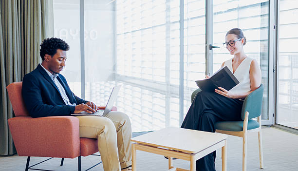 istock Engaging in a Professional Meeting in a Contemporary Office Setting That Inspires Creativity 2226287335