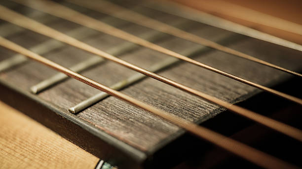 istock Musical Instruments. Acoustic Music Classical Strings. Acoustic Guitar Close Up 2226294859
