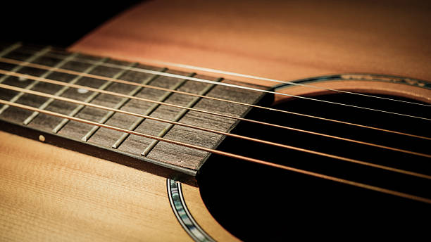 istock Musical Instruments. Acoustic Music Classical Strings. Acoustic Guitar Close Up 2226294868