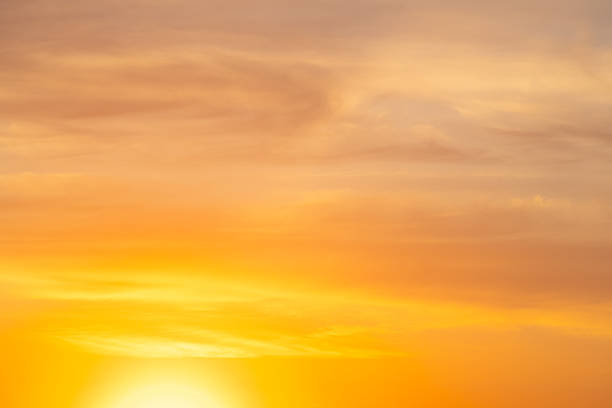 istock summer morning, dawn over a field with grass, sky without clouds 2226322695