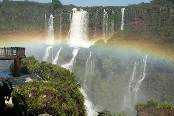 Iguazu Falls on the Brazilian side.