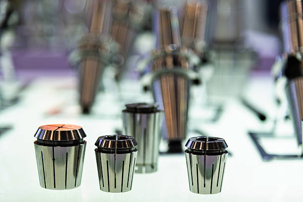 istock Close up of CNC tool holders 2226337378