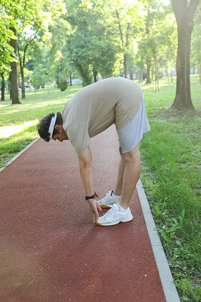 istock Fit Elderly Man Preparing for Morning Jog 2226341585