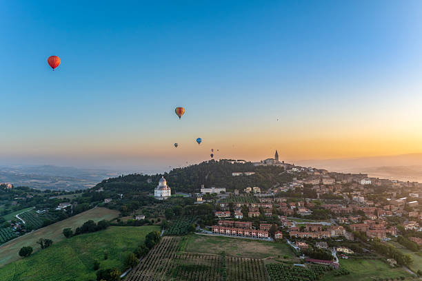 Alba nel Ballon Grand Prix sopra Todi