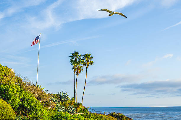 View from Heisler Park in Laguna Beach, California