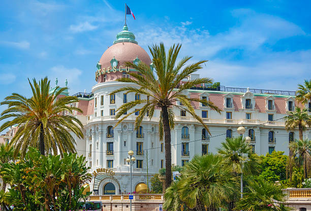 France, Nice, June-13-2025, the famous luxury hotel Negresco