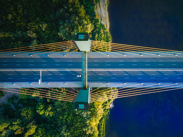 istock Siekierkowski Bridge in Warsaw, Poland 2226348980