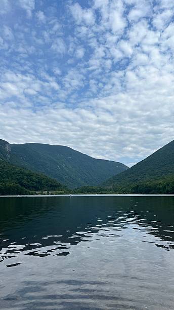 istock Echo Lake Franconia Water Mountain 2226356677