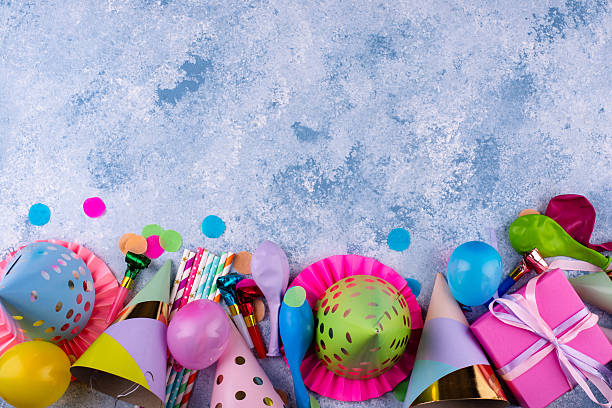 istock Happy birthday party celebrating background 2226365225