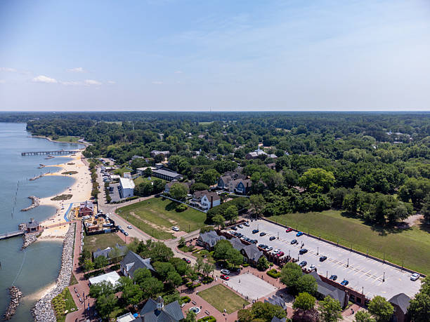 Yorktown Virginia Aerial