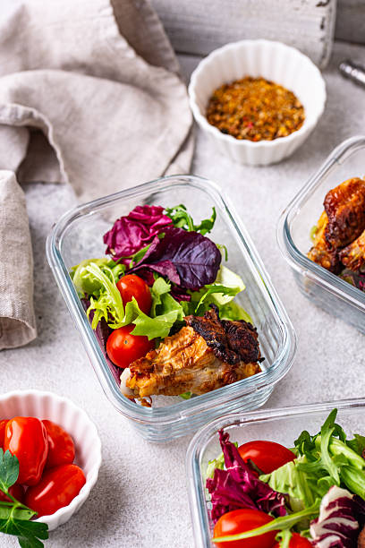 istock Meal prep concept. Healthy food in container. 2226366095