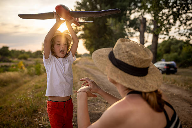 istock Joyful playtime between mother and son 2226368631