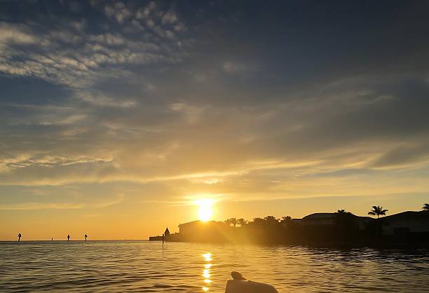 istock Golden Sunset with Coastal Reflections 2226376117