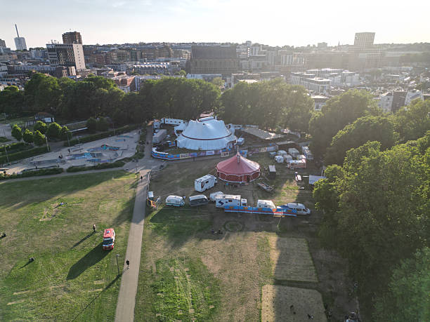 istock Aerial shot over Circus in The Level Park Brighton 2226380576