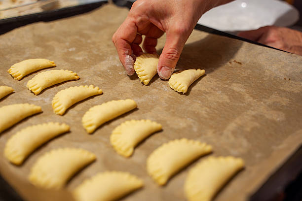 istock Homemade Pastry Preparation with Handcrafted Dough 2226388885