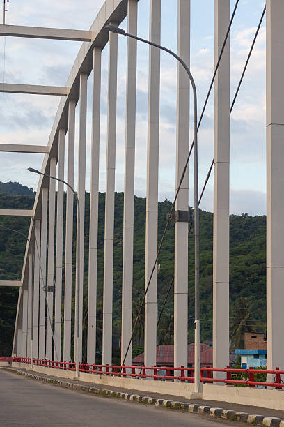 istock Side View of a Steel Arch Bridge 2226391842