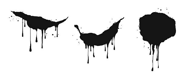 istock Abstract background. spray paint graffiti banners and ink splashes, ink blots. Spray Paint Vector Element isolated on White Background. vector illustration 2226394654