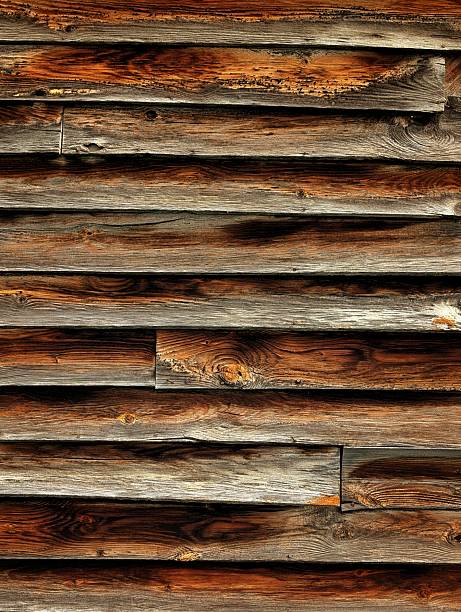old wood texture with cracks and knots