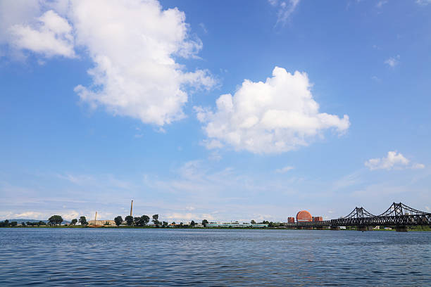 Yalu River scenery, Dandong, Liaoning, China