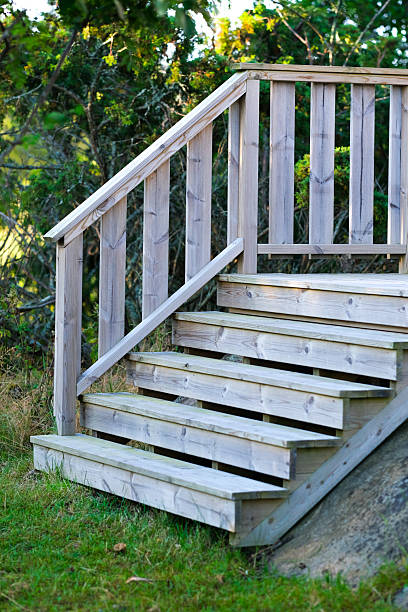 istock Wooden stairs 2226409611