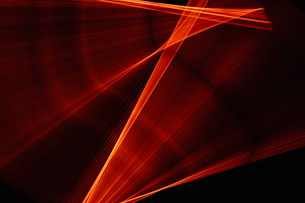 istock laser light. streaks of light rippling and twisting. 2226419867