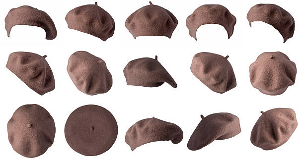 istock female  beret isolated on white background. autumn accessory 2226434253