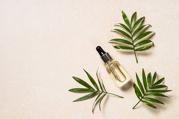 istock Hyaluronic acid, botulin, face serum in vial. 2226452266