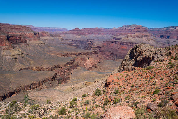istock Grand Canyon Adjacent Canyon View Between Cedar Ridge and Skeleton Point 2226470228