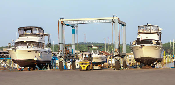 Charlestown Marina is located in Chaarlestown Maryland .It is a mooring place for over 200 boats  and offers storage and repair services.