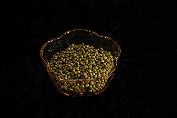 istock A Bowl of Mung Beans on a Dark Background 2226476875