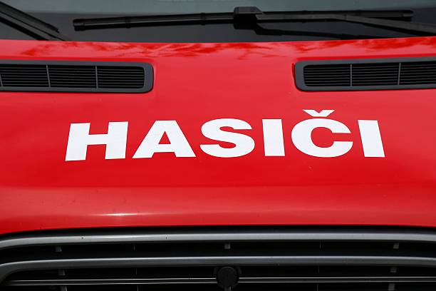 istock Fire engine truck in Czech Republic 2226478622