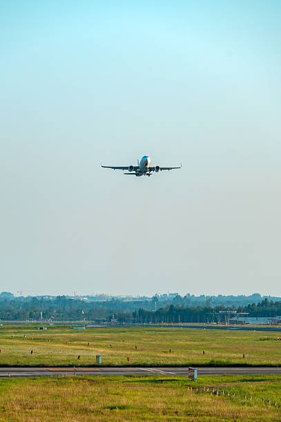 istock An airplane taking off from an airport 2226480123