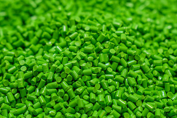 istock The pile of green pellets materials for  injection process. 2226480554