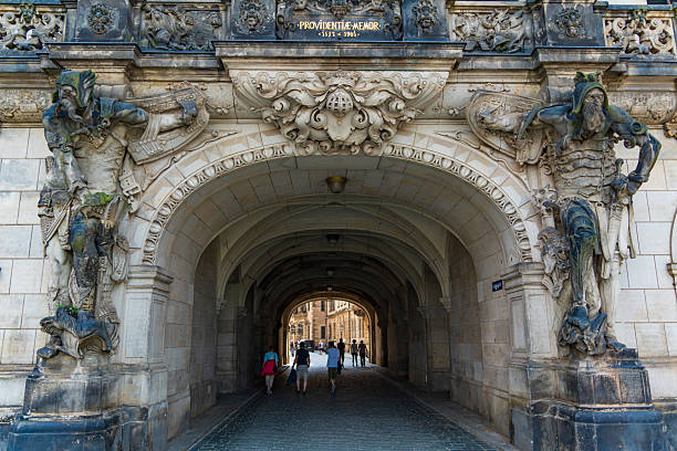 Georgentor (George Gate) in Dresden, Germany