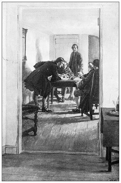 Antique magazine image: Virginia, Old Raleigh Tavern