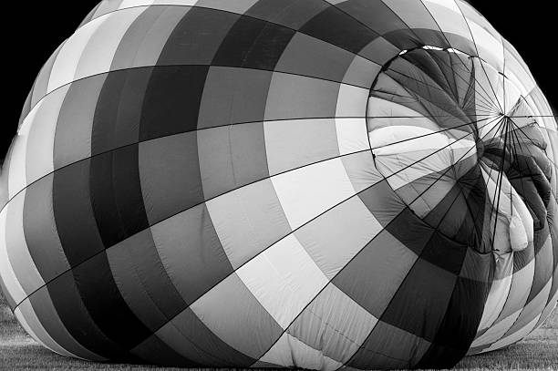 istock Black and White Hot Air Balloon 2226501019