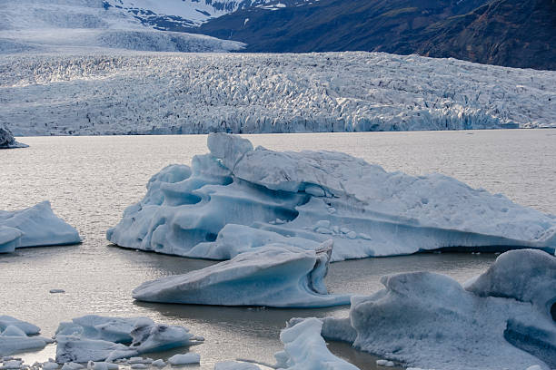 istock Majestic glaciers reflecting sunlight in Icelands serene lagoon 2226504464
