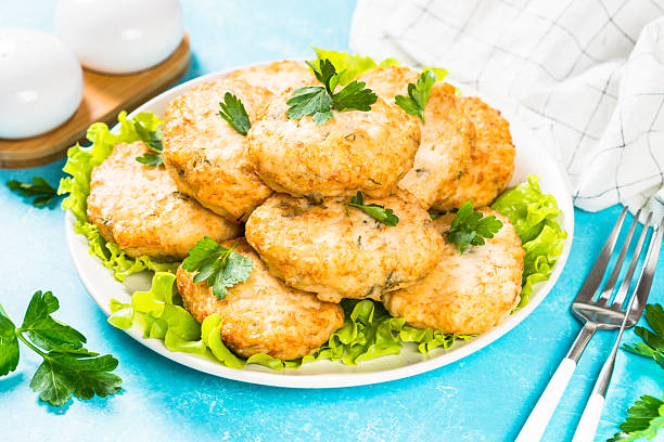 istock Chicken cutlet in the plate. 2226516191